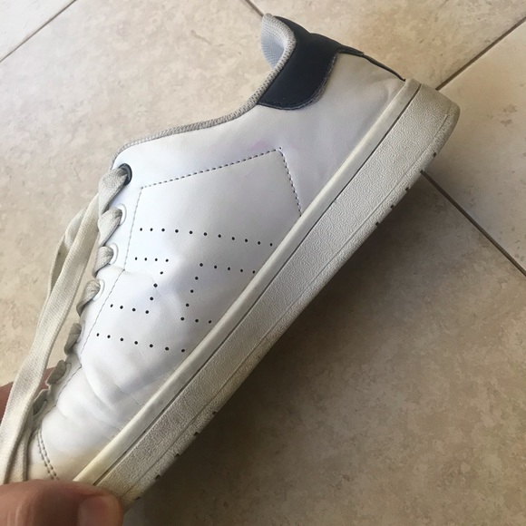 Tommy Hilfiger Men's White Leather Shoe - Picture 6 of 6